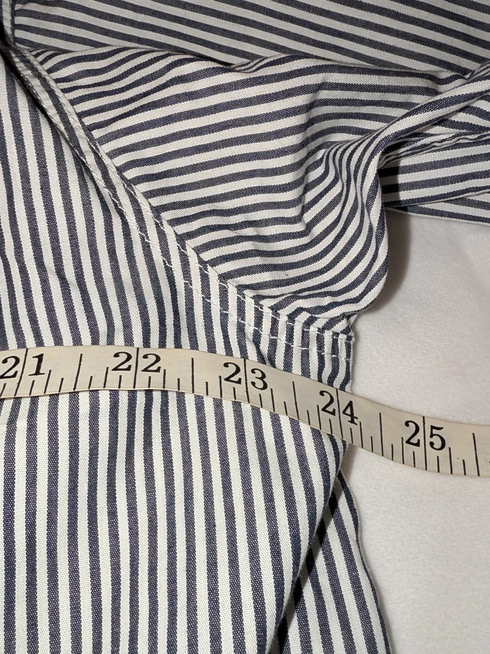 J. Crew Etienne Oversized Fit Stripe Button-Down Shirt Sz S Charcoal White NWOT - Picture 4 of 6